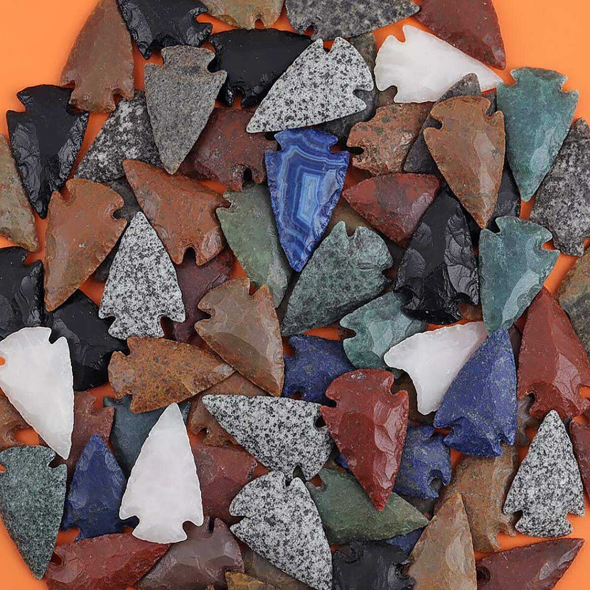 100 bulk arrowheads 02