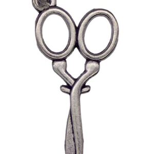 1" Scissor amulet