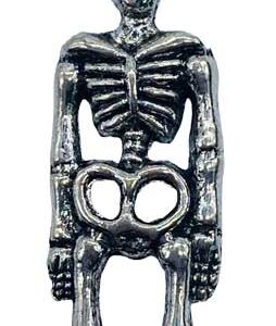 1 1/2" Skeleton amulet