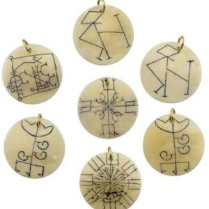 Tibetan Bone Charms (set of 23)