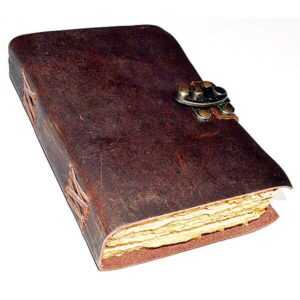 Aged Leatherbound Journal