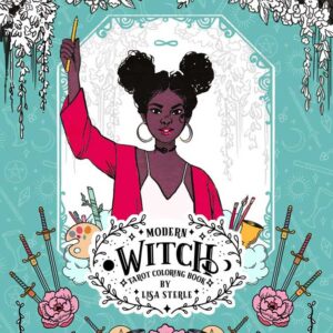 Modern Witch Tarot coloring book