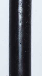 Black 6" household candle
