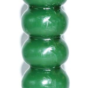 6 1/2" Green Seven Knob candles
