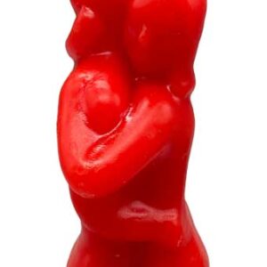 5" Red Lovers candle
