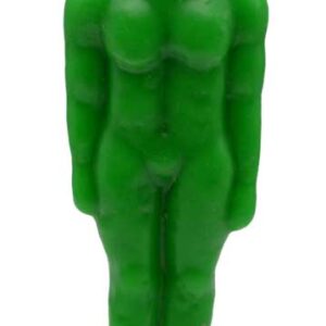 6 3/4" Green Man candle