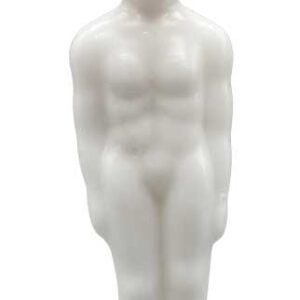 6 3/4" White Man candle