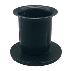 Button taper candle holder