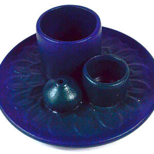 5" Ceramic candle/ incense holder