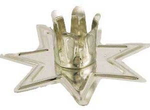 Silver Fairy Star Chime candle holder