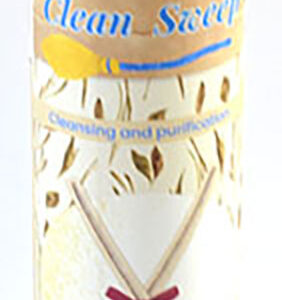 Clean Sweep aromatic jar candle