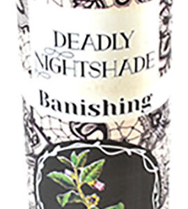 Deadly Nightshade aromatic jar candle