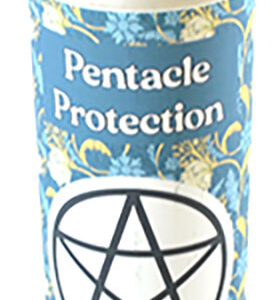 Pentacle Protection aromatic jar candle