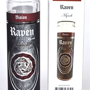 90 hr Raven (Myrrh) jar candle