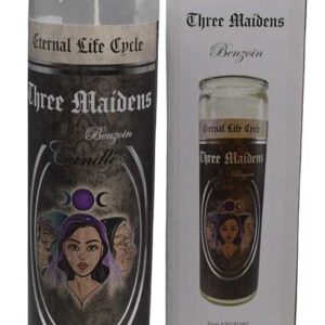 90 hr Three Maidens (Benzoin) jar candle