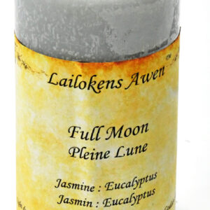 4" Full Moon scented Lailokens Awen candle