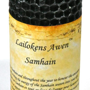 4" Samhain Sabbat Lailokens Awen candle