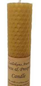 4 1/4" Success & Prosperity Lailokens Awen candle