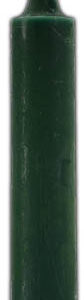 9" Green pillar candles