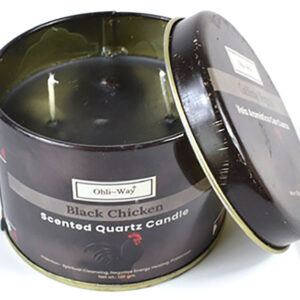 Gallina Negra (Black Chicken) quartz tin candle