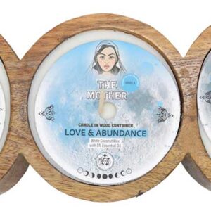 60 hr Mother Love & Abundance triple moon candle