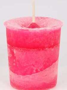 Love Herbal votive - bright pink