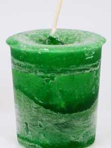 Money Herbal votive - green