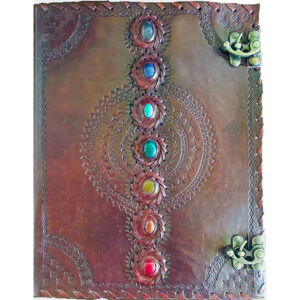 Chakra Leather Journal
