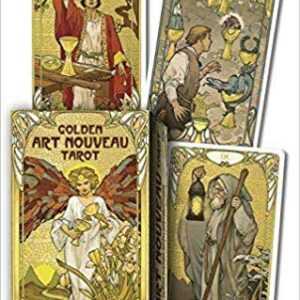 Golden Art Nouveau tarot