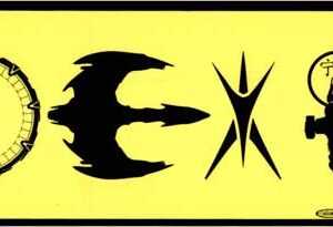 Coexist SciFi bumper sticker
