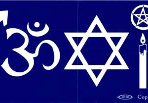 Coexist bumper sticker