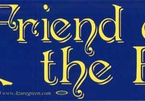 Friend of the Fae bumper sticker