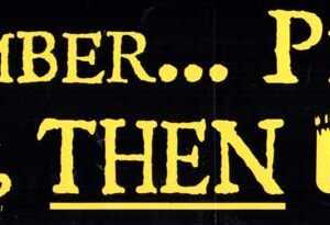 Remember... Pillage First, Then Burn