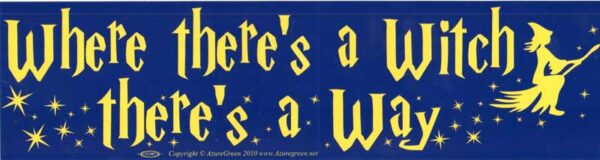 Where There&apos;s a Witch...