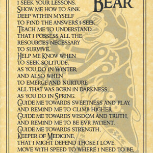 Bear Prayer poster