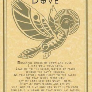 Dove Prayer poster