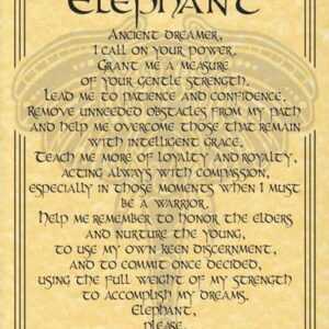 Elephant Prayer poster