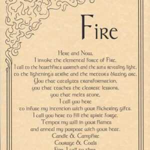 Fire Invocation poster