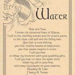 Water Invocation poster