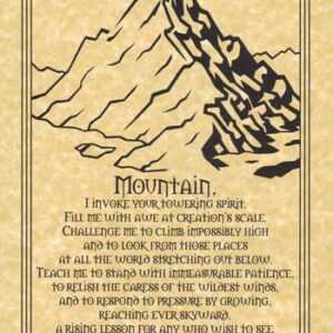 Mountain Prayer poster