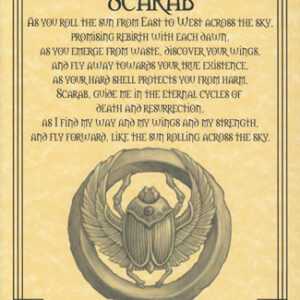 Scarab Prayer poster