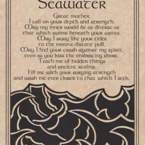 Seawater Prayer poster
