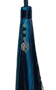 21+" Celtic Black & Green broom