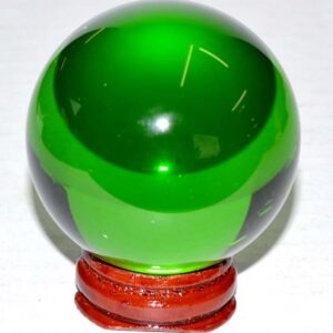 80mm Green gazing ball