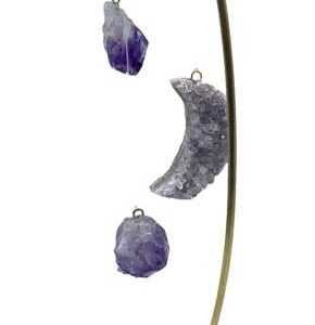 9" Amethyst table chime