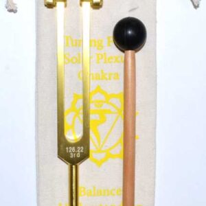 8 1/2" Solar Plexus (yellow) tuning fork