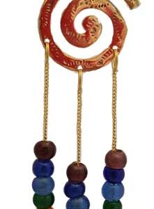 7 Chakra Spiral wind chime