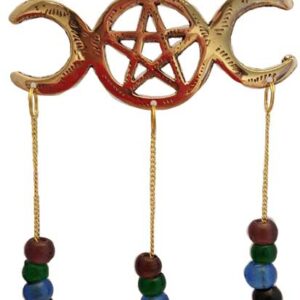 Triple Moon wind chime