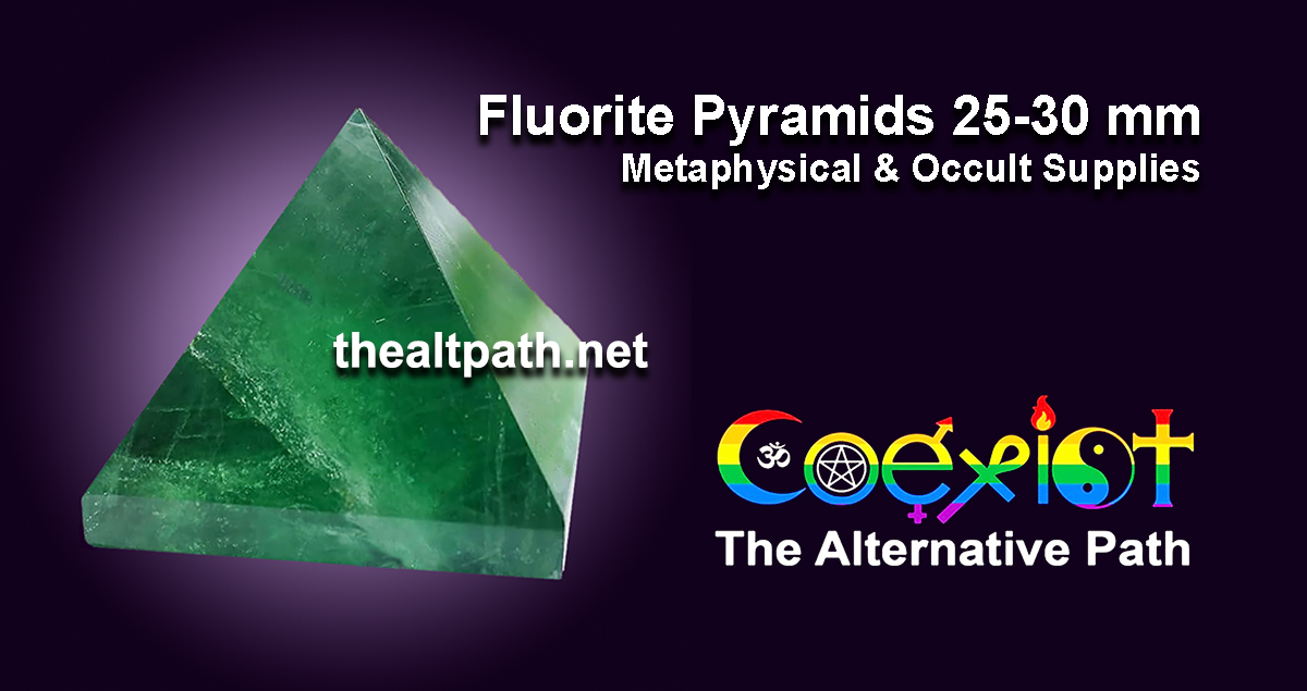 CrystalAge Piramide Di Fluorite YFR4 (Media): Cristallo Verde Per Energia E Armonia