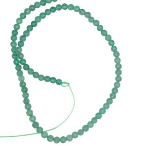 4mm Green Aventurine beads